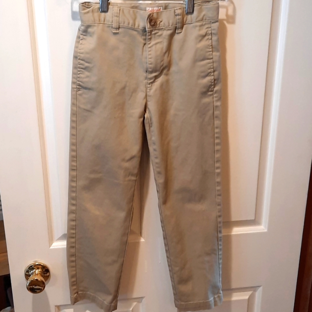 Cat & Jack Khaki Uniform Pants size 8